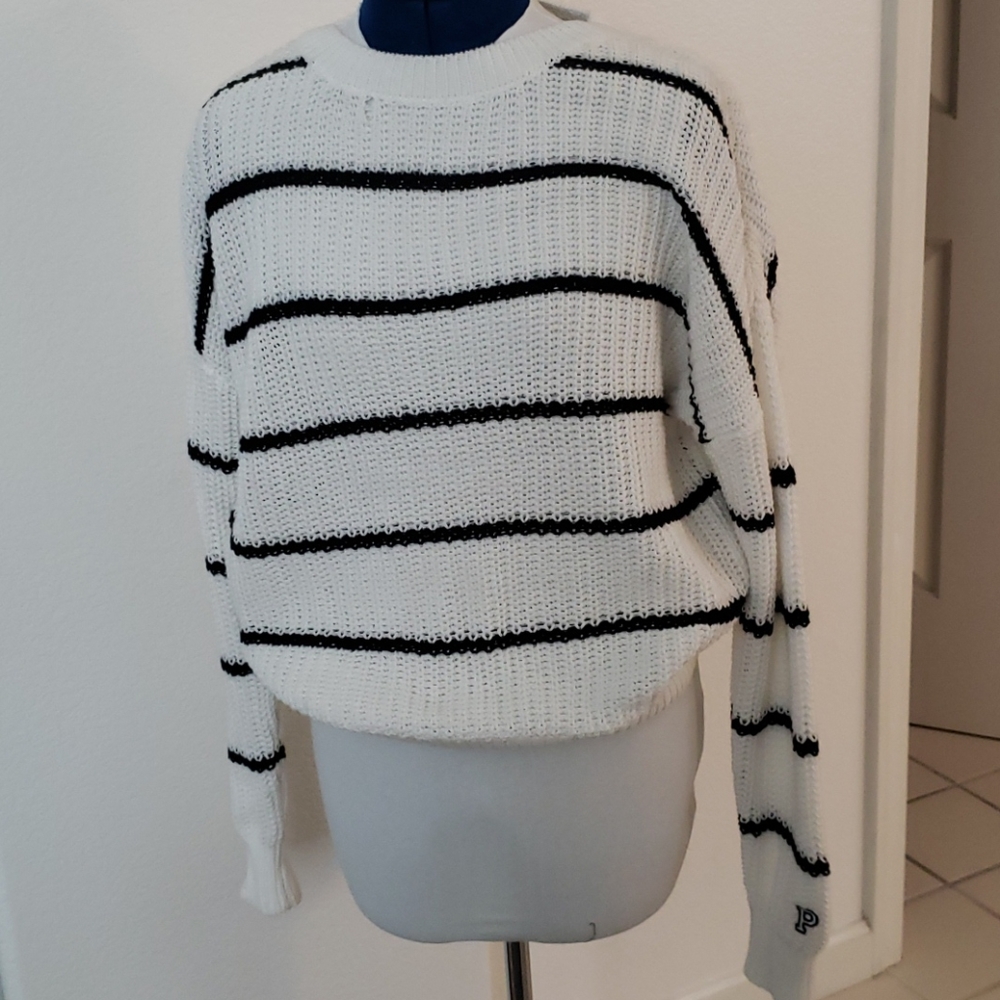 Victoria's Secret black and white sweater